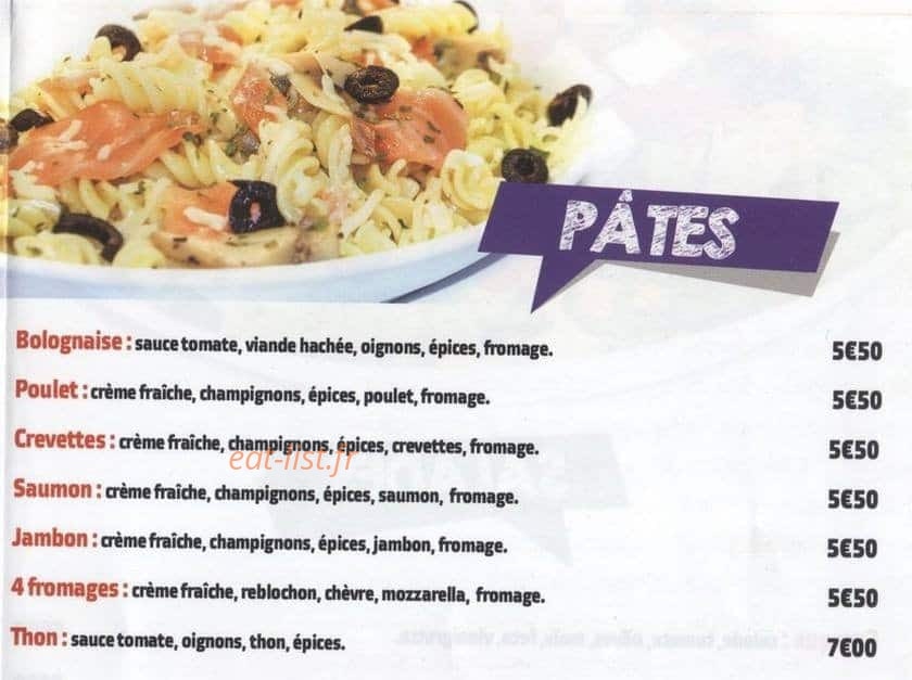 Pizza Bakir Friends — carte page 3