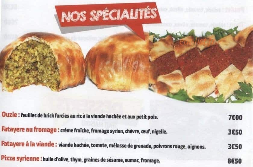 Pizza Bakir Friends — carte page 4