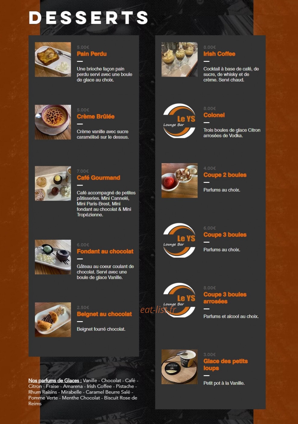 Le YS — carte page 3