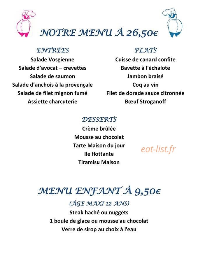 Les 2 Gros — carte page 1