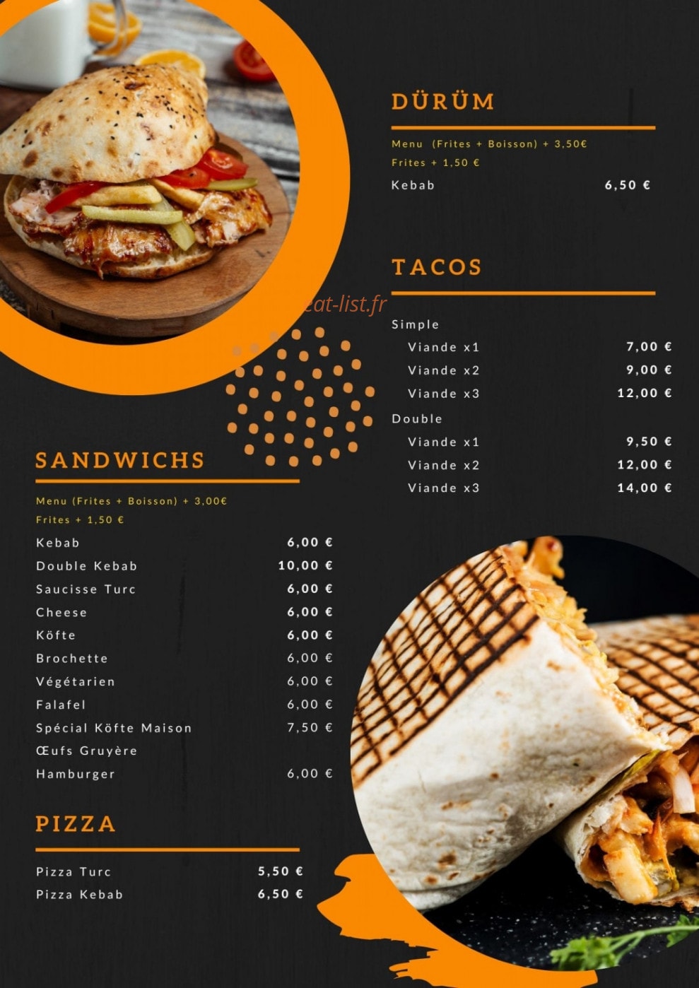 Hk snack — carte page 2