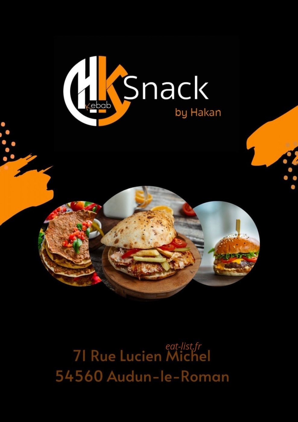 Hk snack — carte page 1