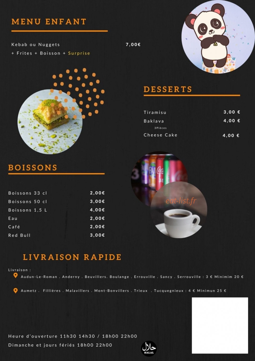 Hk snack — carte page 4