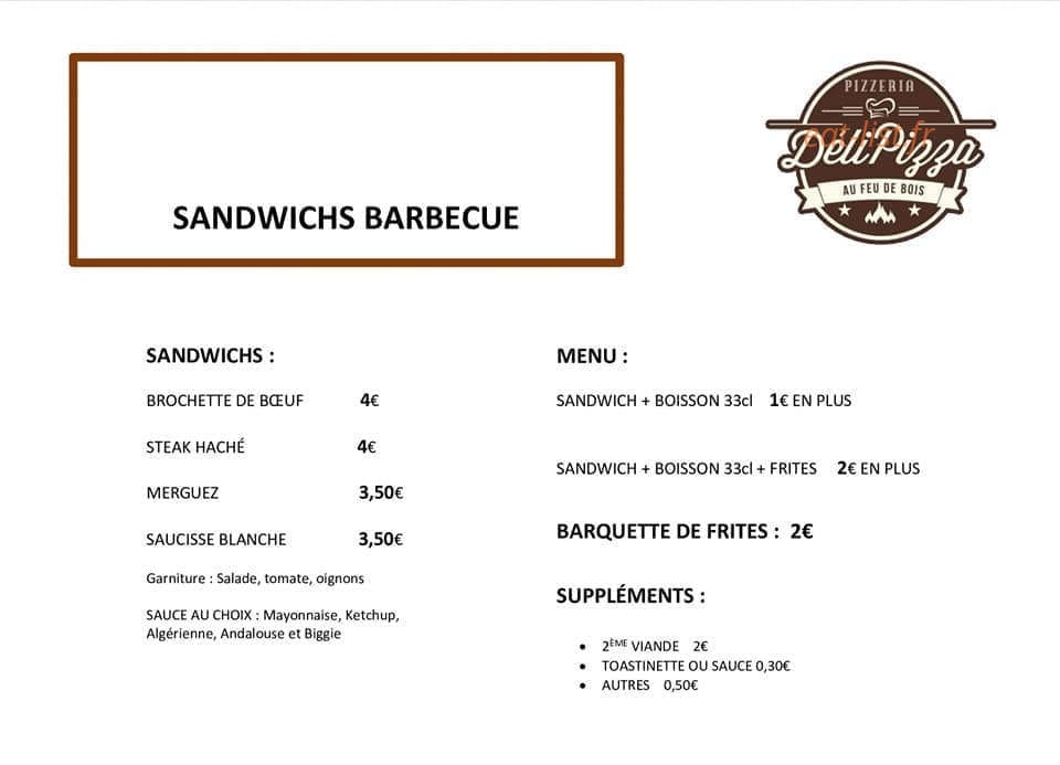 Délipizza — carte page 5