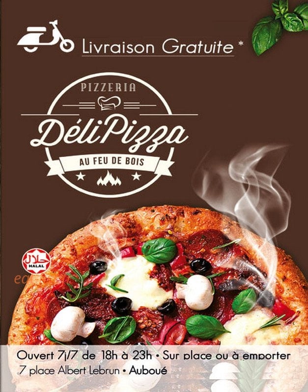 Délipizza — carte page 1
