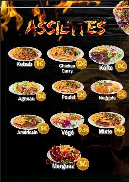 As Kebab — carte page 2