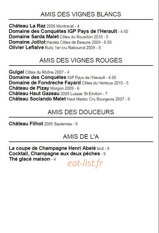 Le Clos Jeannon — carte page 13