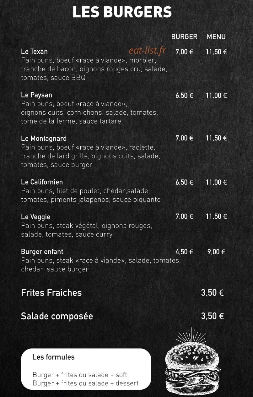 PizzBurg — carte page 3