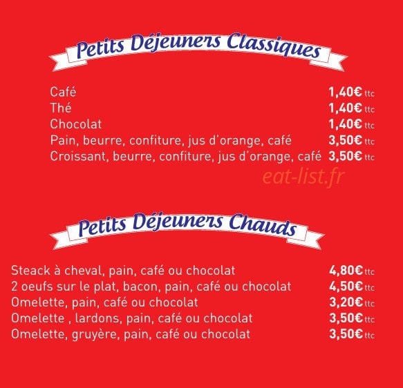 Sur Le Pouce — carte page 2
