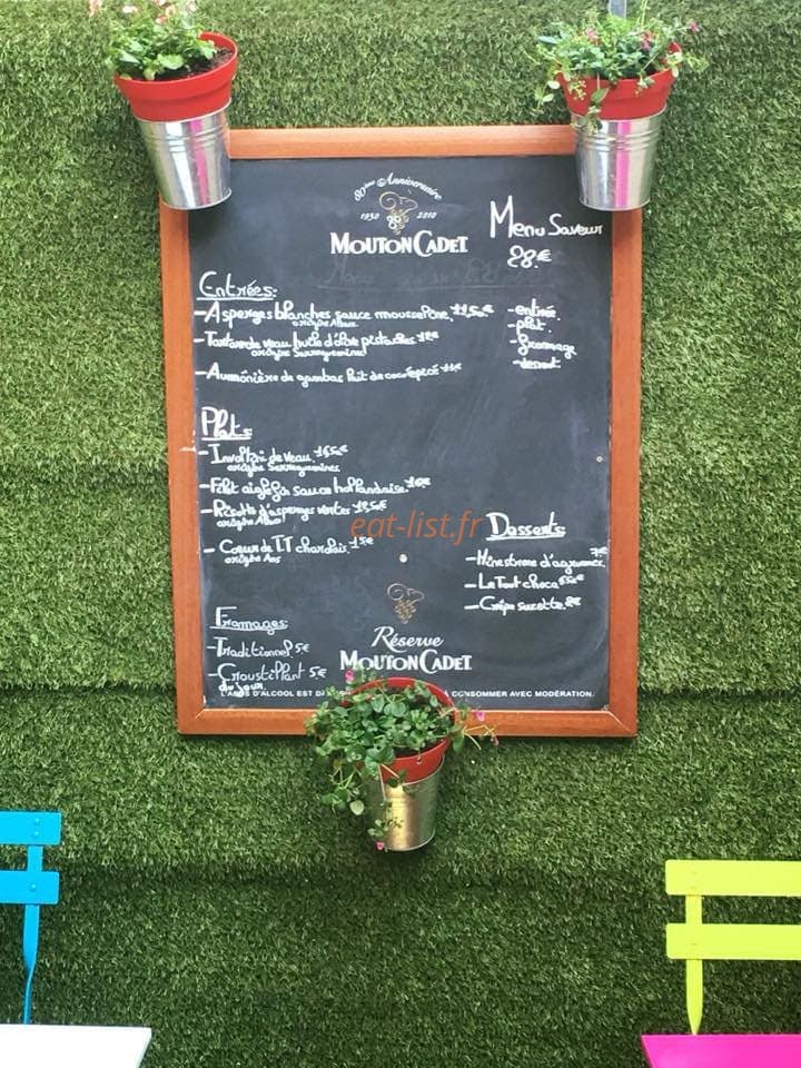 Chez Lulu — carte page 1