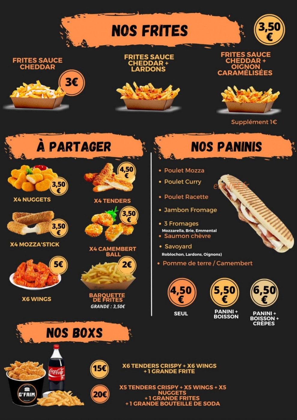 G'faim — carte page 3