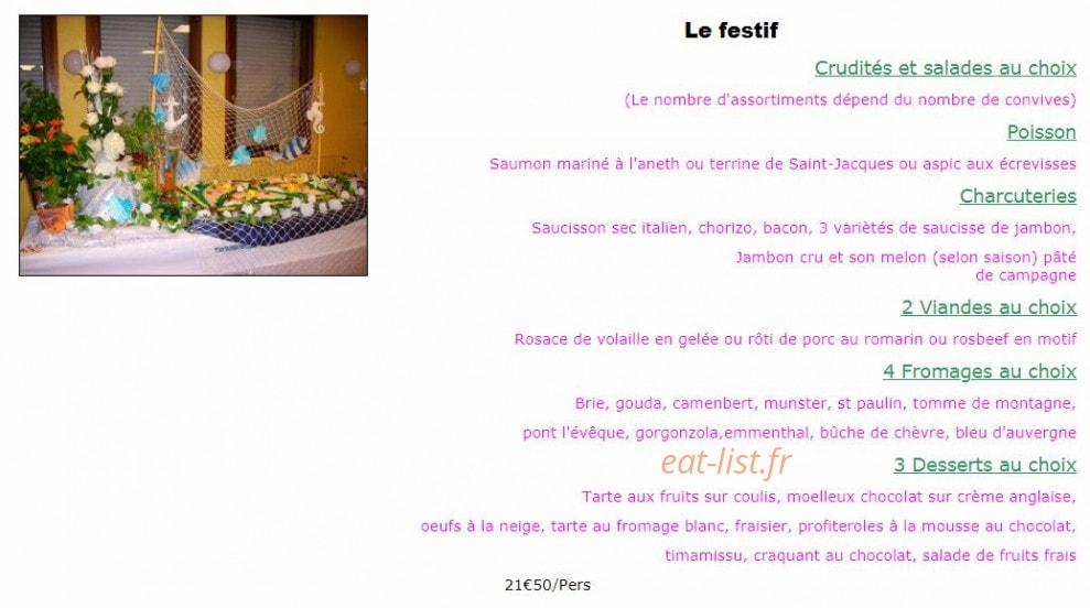 La maison des raviolis — carte page 6