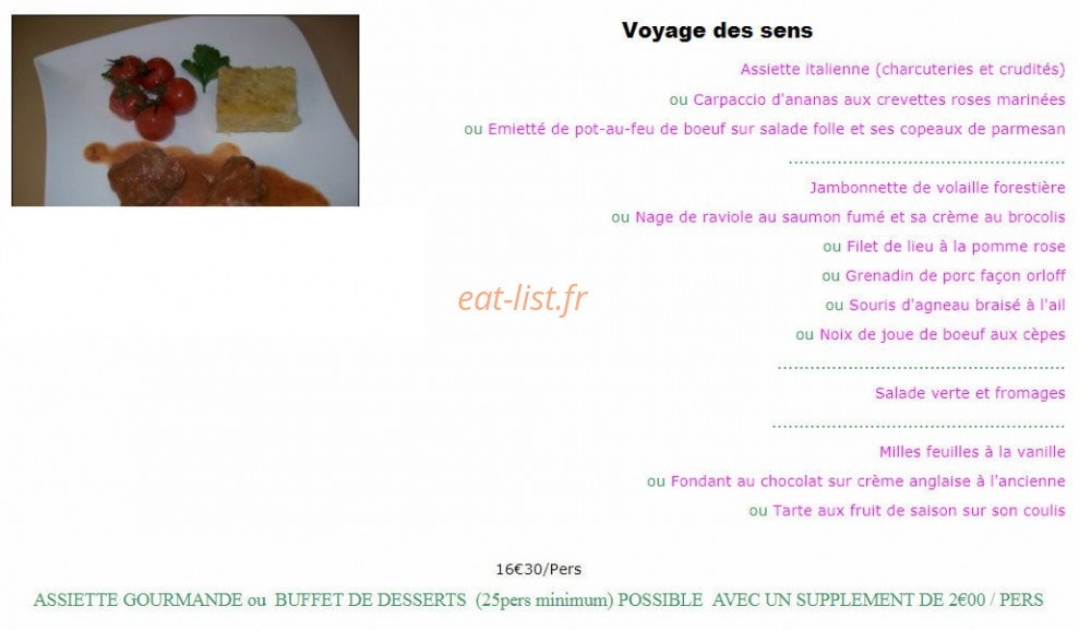 La maison des raviolis — carte page 10
