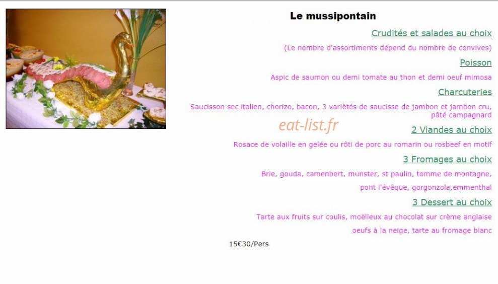 La maison des raviolis — carte page 4
