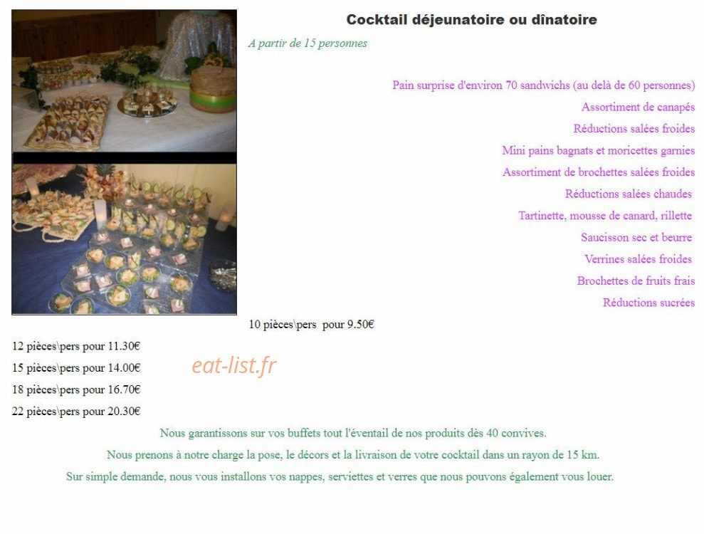 La maison des raviolis — carte page 2