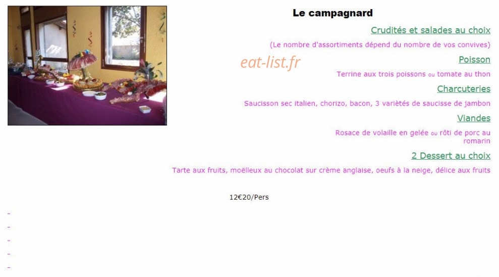 La maison des raviolis — carte page 3