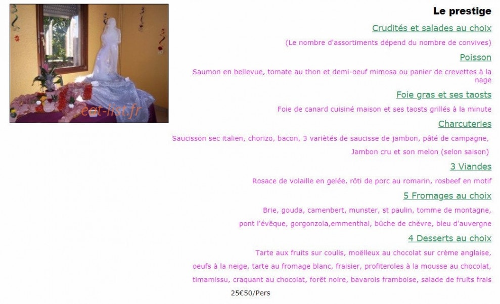 La maison des raviolis — carte page 7