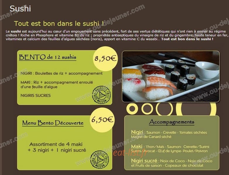 Pizzamania — carte page 1