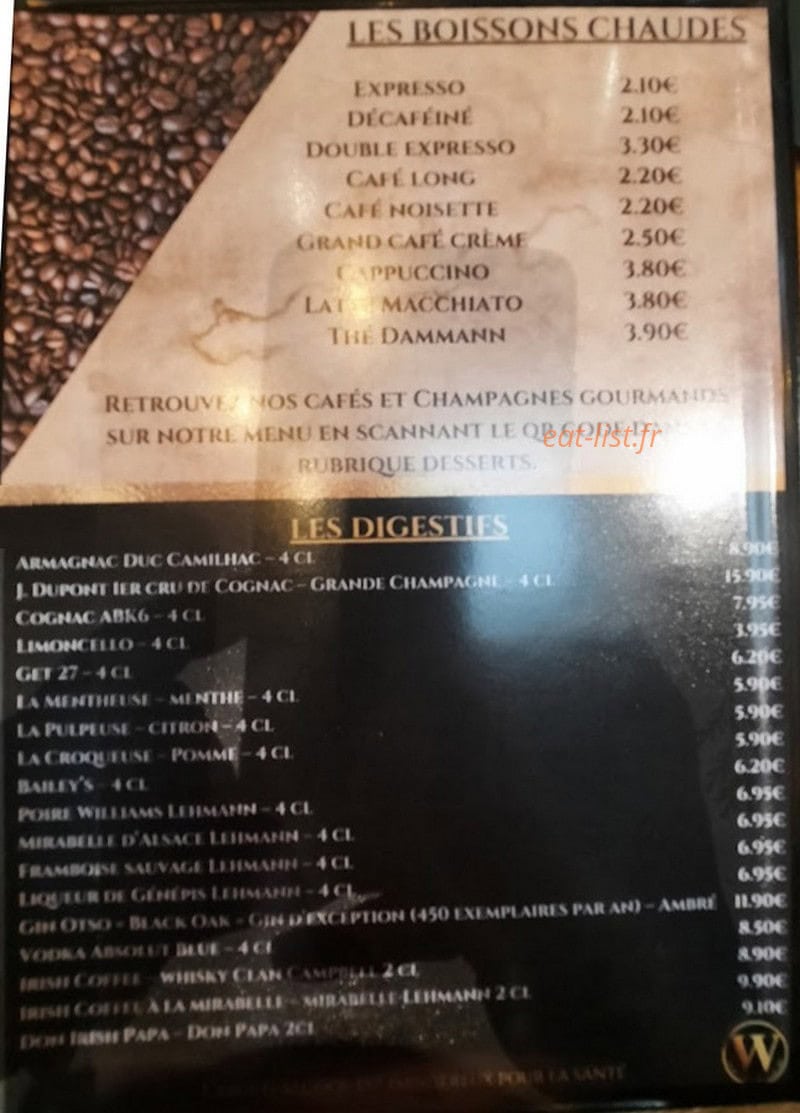La Winery maison Jbs — carte page 4