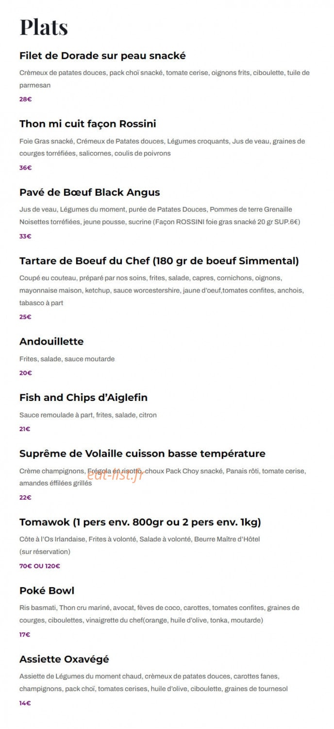 Oxalys — carte page 3