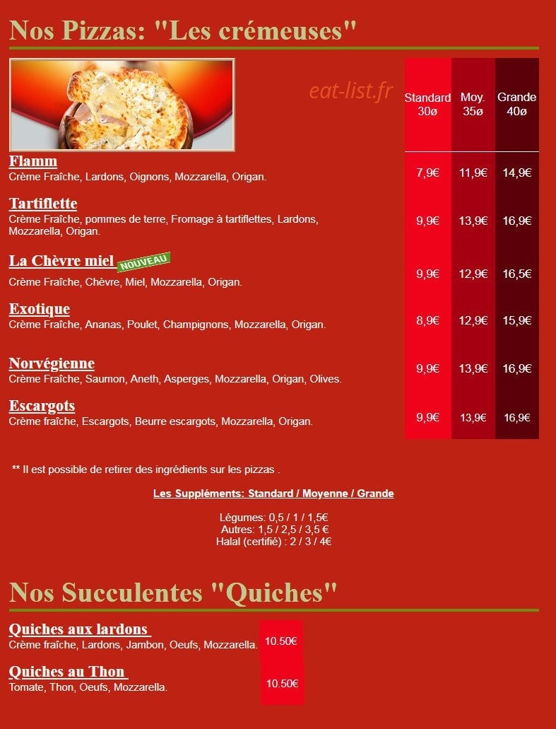 Stopizza — carte page 4