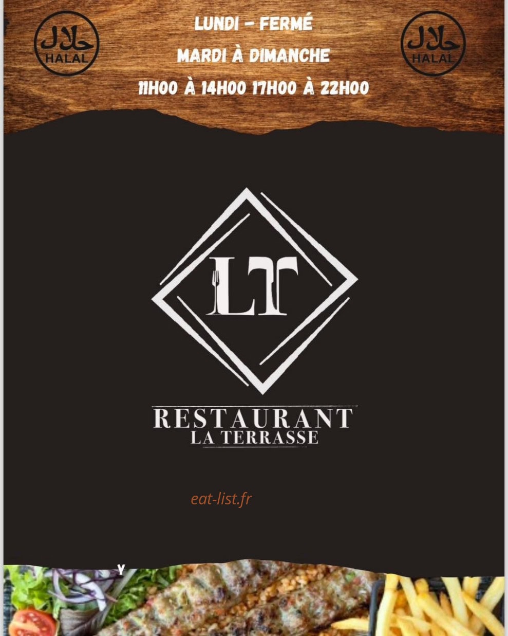 La Terrasse — carte page 1
