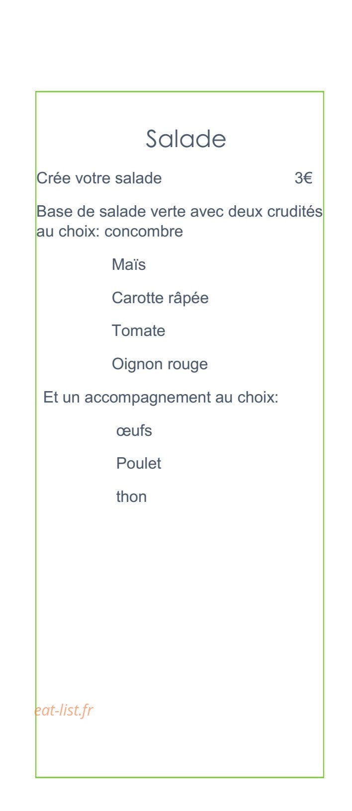 Chez Loulou — carte page 4