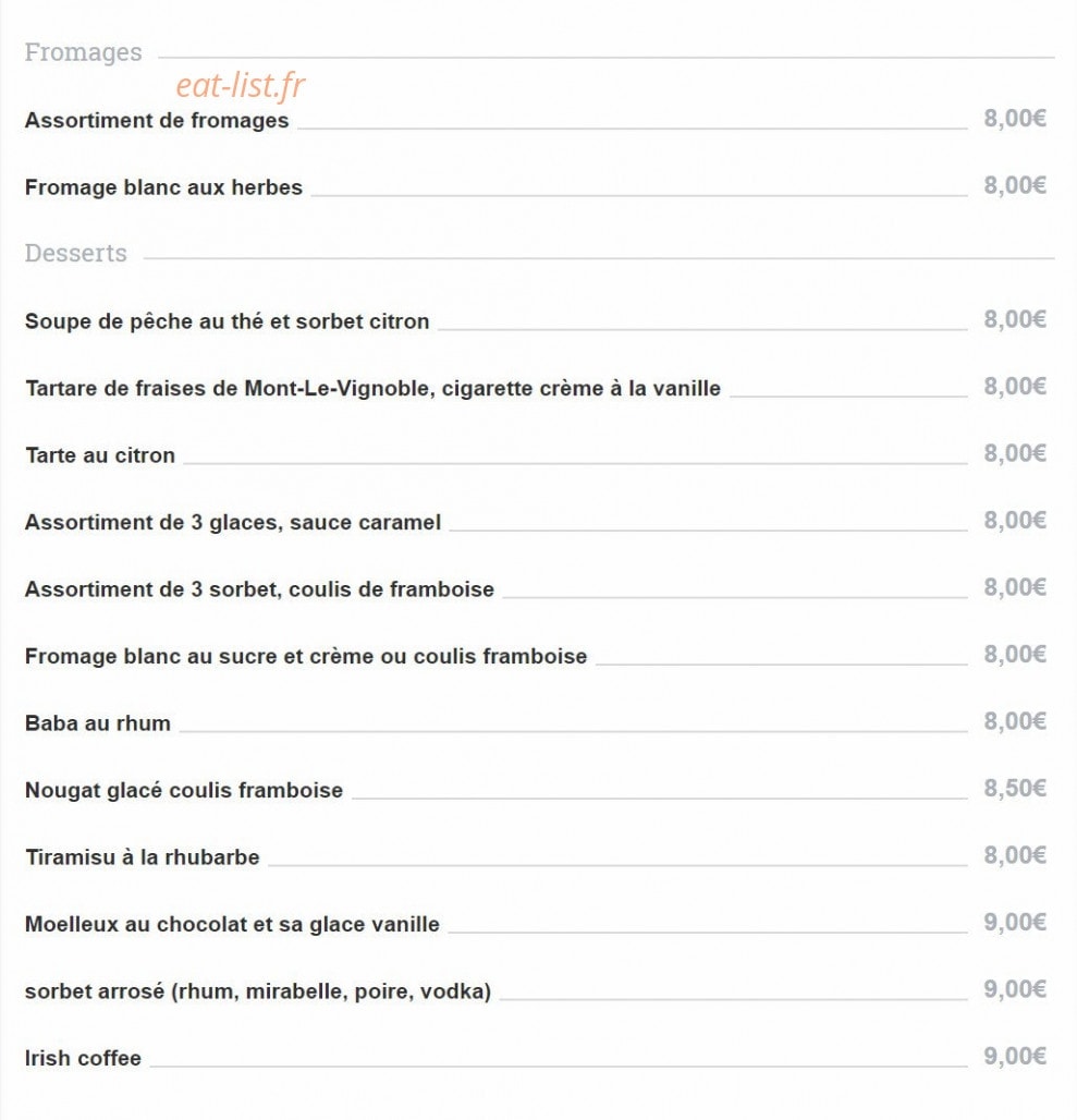 La Jument Verte — carte page 3