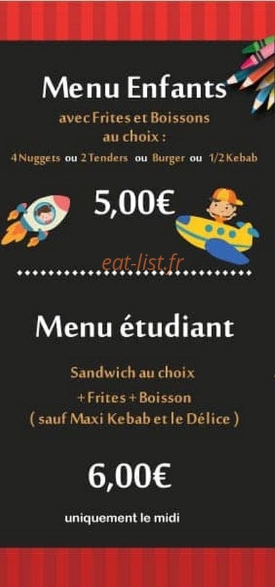 Delice Kebab — carte page 6