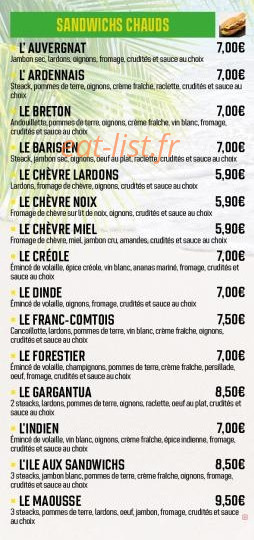 L'ile Aux Sandwich — carte page 2