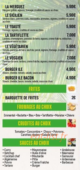 L'ile Aux Sandwich — carte page 4