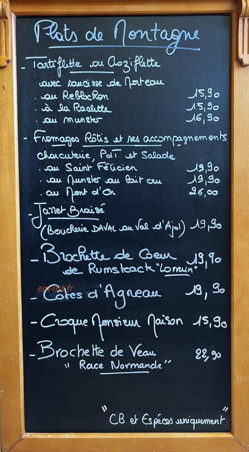 La Cave Du Dit Vin — carte page 2