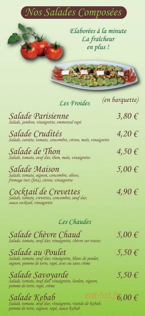 Le Keb's — carte page 5