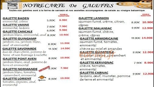 Paus café — carte page 4