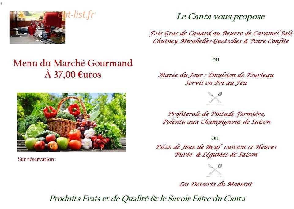 Le Canta — carte page 1