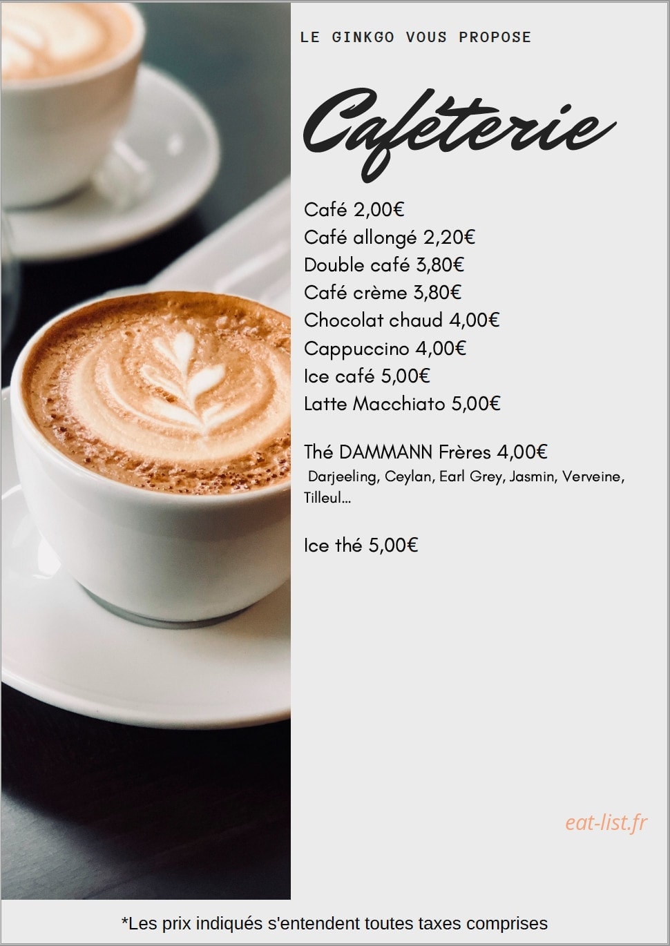 Ginkgo — carte page 1