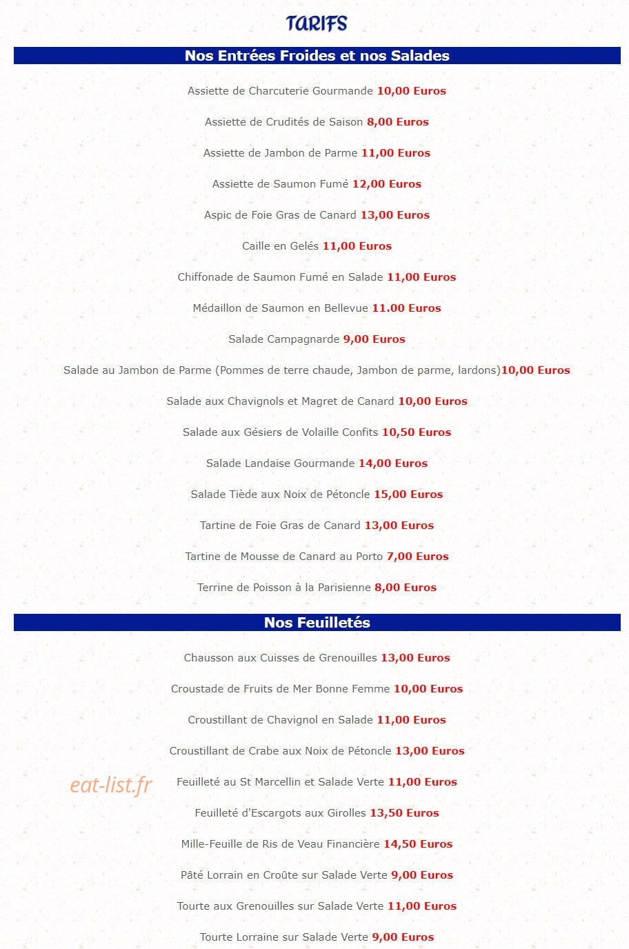 Le clair de lune — carte page 2