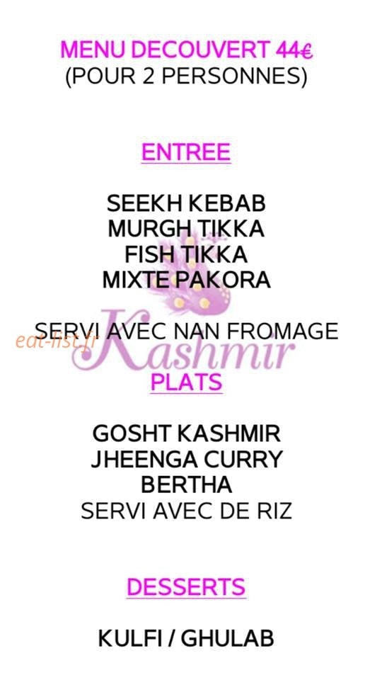 Le Kashmir — carte page 9
