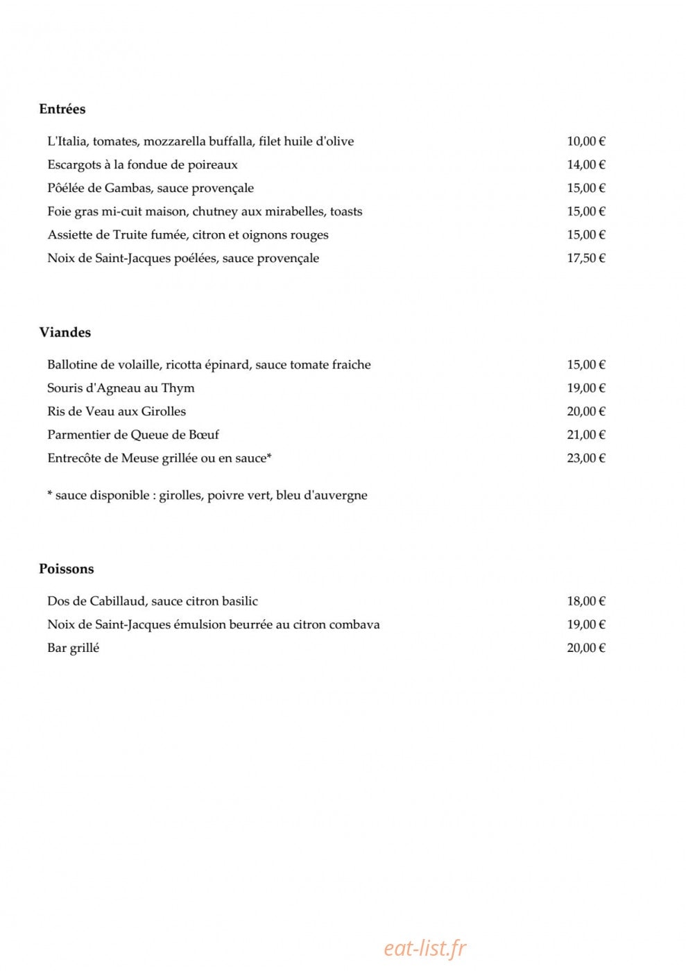 Les Orchidées — carte page 2