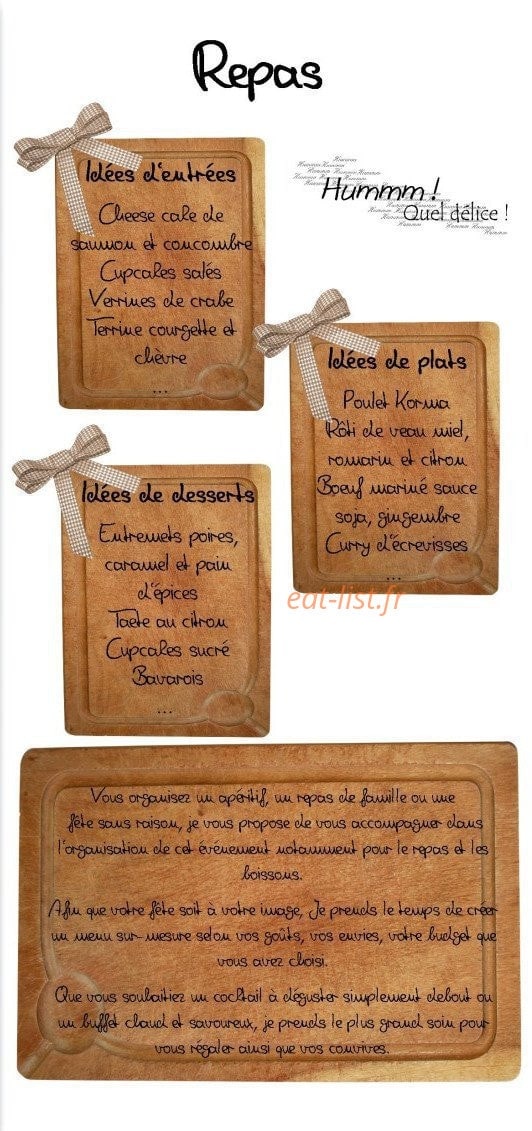 Petits Plats Fait Maison — carte page 3