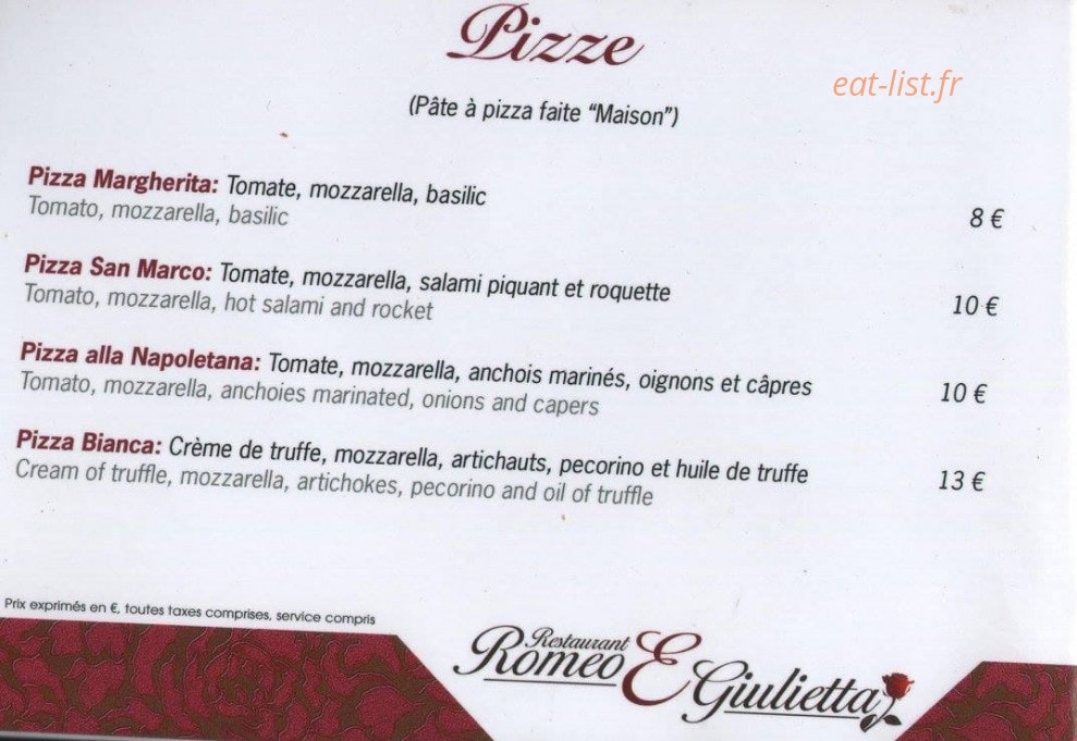 Romeo E Giulietta — carte page 4