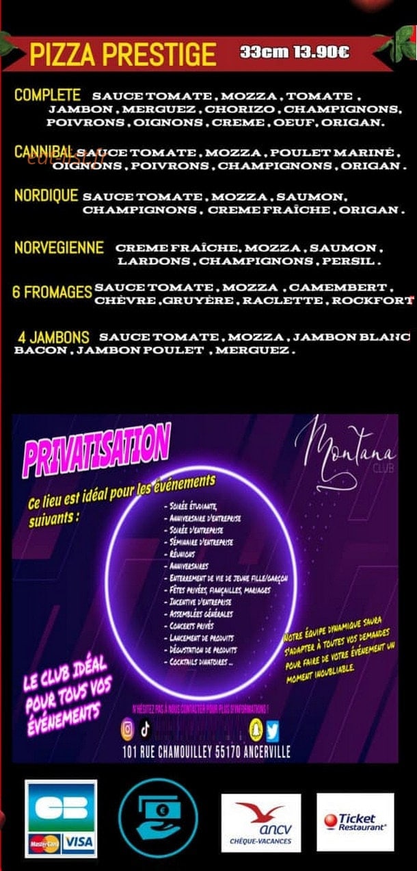 Pizza M — carte page 3