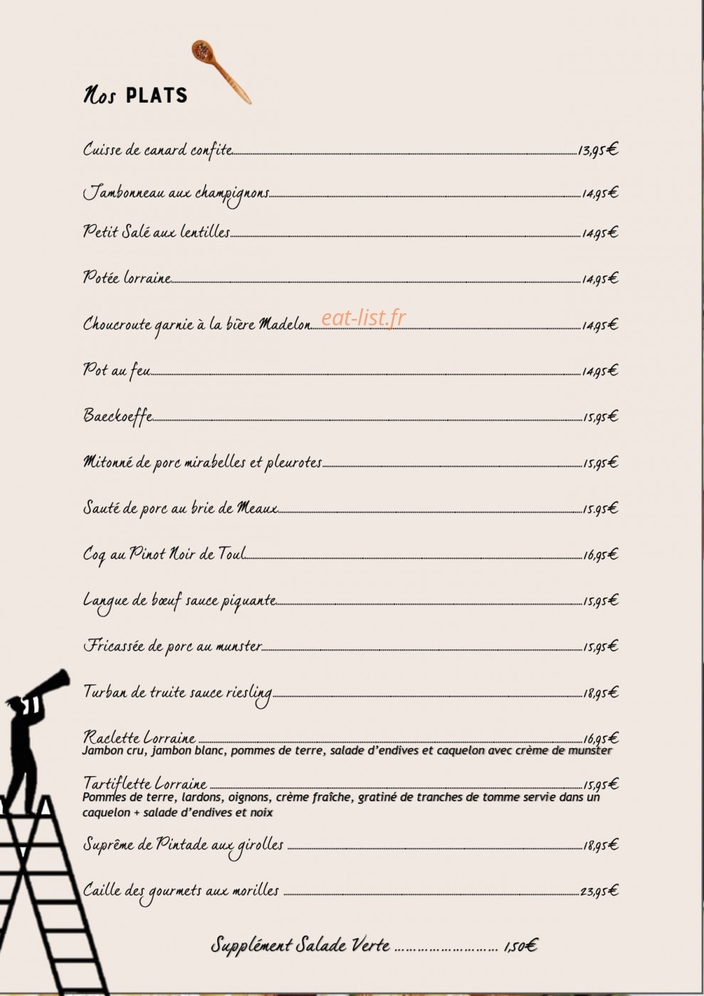 Les Fous de Terroirs — carte page 3