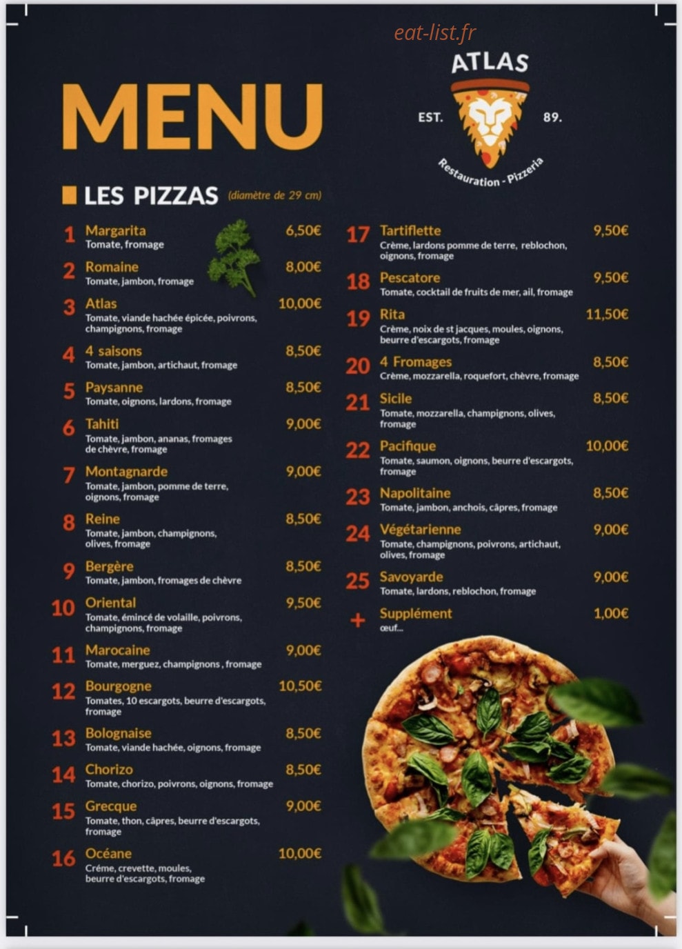 Atlas — carte page 1