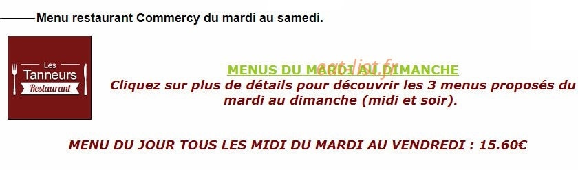 Les Tanneurs — carte page 2
