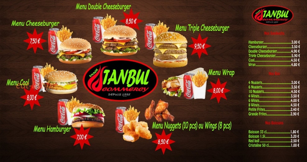 Snack Istanbul — carte page 1
