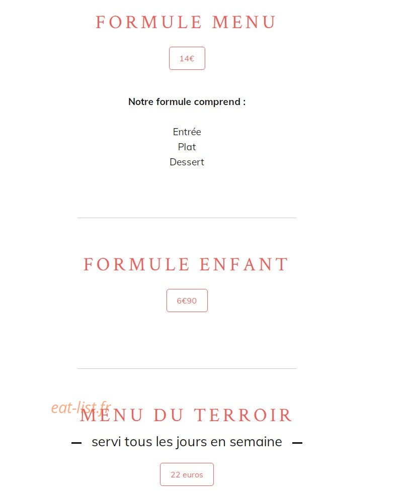 Le Provençal — carte page 2