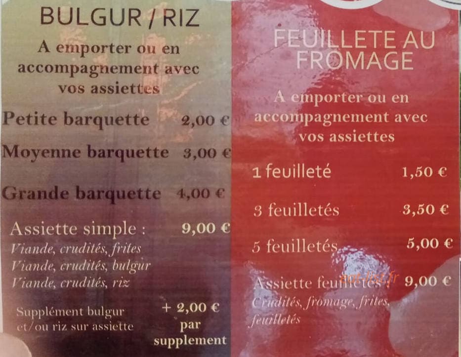 Kebab Vigneulles — carte page 2