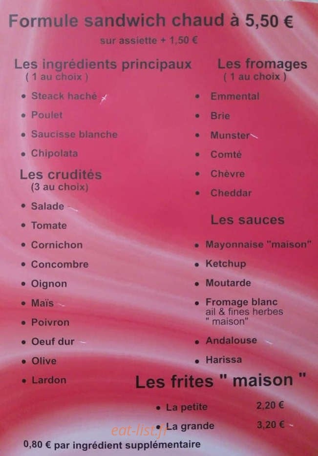 La maraude — carte page 3