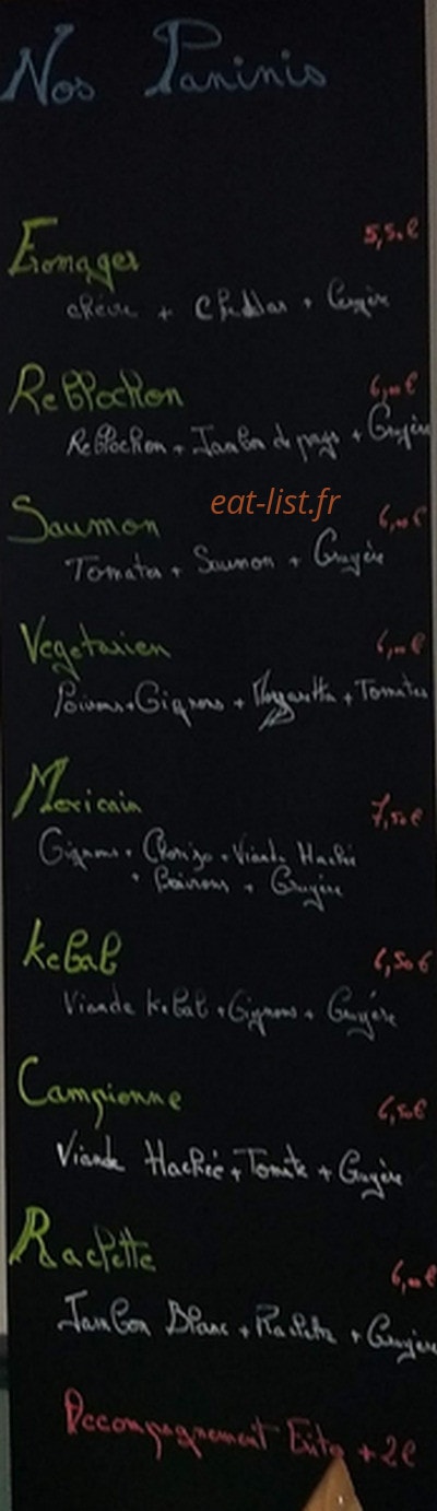 L'Arlequin — carte page 2